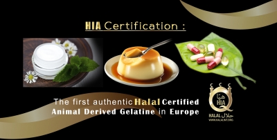 La prima GELATINA HALAL di origine Animale in Europa